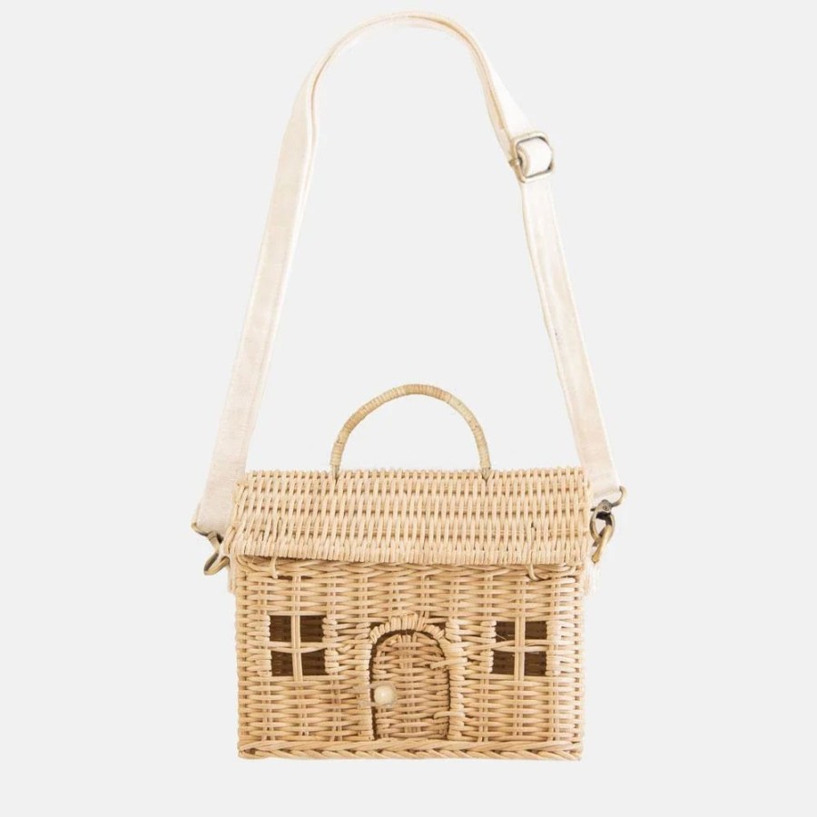 Gioco Per Categoria Olli Ella Outdoor E Natura | Borsa In Rattan Casa Olli Ella